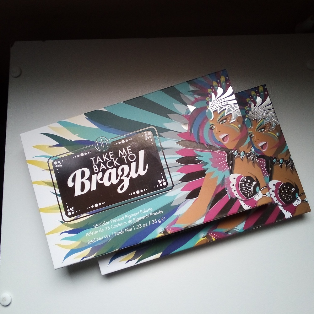 BH Cosmetic Take Me Back To Brazil eyeshadow palet